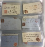 Stamp of Large Lots and Collections Spain: 1860-1887 Mixed accumulation of 120 covers franked