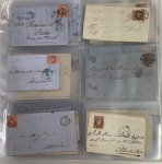 Stamp of Large Lots and Collections Spain: 1860-1887 Mixed accumulation of 120 covers franked