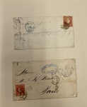 Stamp of Large Lots and Collections Spain: 1860-1887 Mixed accumulation of 120 covers franked