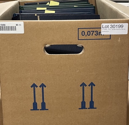 Stamp of Great Britain » Collections 1952-90s, QE2 collection in albums in a large box