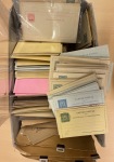 Stamp of Large Lots and Collections Portugal & Colonies: 1870s-1980s, postal stationery accumulation in a large box with thousands of examples