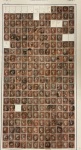 Stamp of Great Britain » Collections Great Britain: 1841 1d red collection of 8 partial plate reconstructions from alphabet I (S.G. 8-11) and one from alphabet II