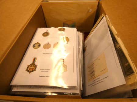 Stamp of France » Collections France: 1914-1918, Ensemble de 4 collections d'exposition: