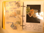 Stamp of Large Lots and Collections 1840-1980s, Dealer's stock of foreign countries in two counter books