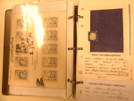 Stamp of Large Lots and Collections 1840-1980s, Dealer's stock of foreign countries in two counter books