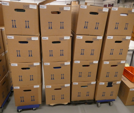 Stamp of Large Lots and Collections 1860-2000's, Massive lot in no less than 16 large boxes