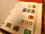 Stamp of Large Lots and Collections 1860-1990's, Collection of mostly used stamps in 3
