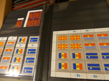 Stamp of Large Lots and Collections United Nations: 1982-2011, Collection of mint stamps