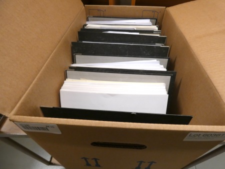 Stamp of Large Lots and Collections Scouting: 1950-2000, 6 big albums (file binders)  full