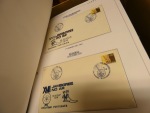 Stamp of Large Lots and Collections Scouting: 1950-2000, 6 big albums (file binders)  full