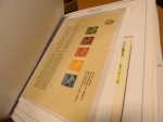 Stamp of Large Lots and Collections Scouting: 1950-2000, 6 big albums (file binders)  full