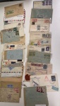Stamp of Large Lots and Collections All World: 1866-1950's, Medium box with around 450