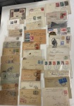 Stamp of Large Lots and Collections All World: 1866-1950's, Medium box with around 450