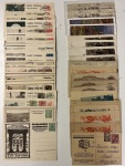 Stamp of Large Lots and Collections All World: 1883-1969ca., Group of 155 all world illustrated POSTAL STATIONERY cards