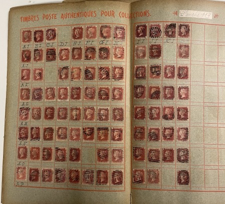Stamp of Great Britain » Collections Great Britain: 1864-79 1d red pl.117 to 213 (not including all plates in-between) collection of partial plate reconstructions