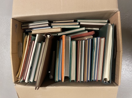 Stamp of Large Lots and Collections Germany: 1900-1990's, More than 40 stockbooks in large