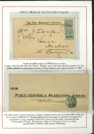 Stamp of Jamaica Officials: 1894-96, group of four covers with 1890-91 Official issues plus 1911 OHMS cover with normal stamps (5)