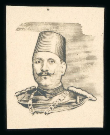 Stamp of Egypt » 1922-1936 King Fouad I Definitives » Essays 1922 Essay for the First Fouad Issue: Photographic essay in sepi