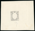 Stamp of Egypt » 1922-1936 King Fouad I Definitives » Essays 1922 Essays of Harrison & Sons: Enlarged pen and ink drawing for the 4m essay
