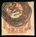 Stamp of Large Lots and Collections Portugal - Cancellations: First Reform period cancellation study arranged in a stockbook with numerals from 130-230