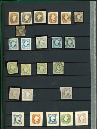 Stamp of Large Lots and Collections Portugal: 1863-1953, Reprints collection in a stockbook,