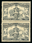 Stamp of Portugal 1894 Henry the Navigator mint set in vertical pairs