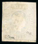Stamp of Large Lots and Collections Portugal: 1867-70 Luis I "curved label" imperf. balance collection mounted on 20 pages