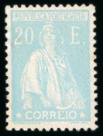 Stamp of Large Lots and Collections Portugal: 1912-30 Ceres issues mint collection on 18 album pages