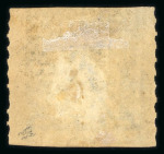 Stamp of Egypt » 1866 First Issue » Issued Stamps 10pi Bluish slate, imperforate horizontally and roulette vertically, upright watermarked, unused