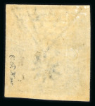 Stamp of Egypt » 1866 First Issue » Issued Stamps 10pi Bluish slate, imperforate, upright watermarked, unused with large part gum