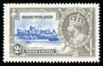 Stamp of Basutoland 1935 Silver Jubilee 2d mint n.h. with the "Dot to left