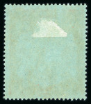 Stamp of Bermuda 1924 wmk Script 2s6d black and scarlet-vermilion mint with "nick in top right scroll" variety