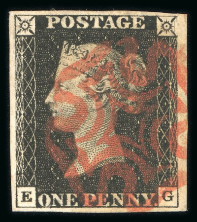 Stamp of Great Britain » Collections 1840-1910, Accumulation on pages and cards in small