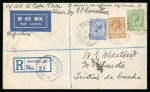 Stamp of Tristan da Cunha 1919-34 group of 8 covers