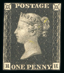 Stamp of Great Britain » Collections 1840-1911 dealer's stock in 2 counter books with an extensive range of material in mixed condition