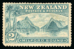 Stamp of New Zealand 1857-1953 small range of items (dealer's stock) priced up in counter book