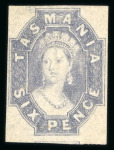 Stamp of Australia » Collections 1853-92, Small ranges from each State priced up on stocksheets in counter book