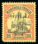 Stamp of New Guinea 1914-52 small stock priced up in packet