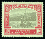 Stamp of British Empire General Collections and Lots 1860s-1960s, Stock of British West Indies material housed in 2 counter books