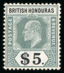 Stamp of British Empire General Collections and Lots 1860s-1960s, Stock of British West Indies material housed in 2 counter books