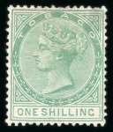 Stamp of Trinidad and Tobago » Trinidad & Tobago 1851-79, Stock of the earlier issues in counter book with a useful range of mint issues