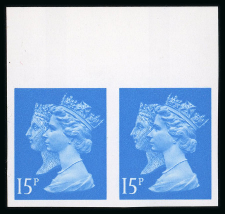 Stamp of Great Britain » Collections Specialised collection of decimal Machins beautifully written up and presented in 7 albums