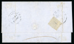 Stamp of British Guiana » 1850 Cotton-Reels (SG 1-8) THE "SIR JOHN WILSON" 12 CENTS PALE BLUE COVER