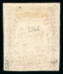 Stamp of Mexico » 1864 "Eagle" Issue 1865 Mexico District 3c Brown Eagle Laid Paper 157-1865