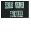 Stamp of Mexico » 1856-61 "Hidalgo" Issues 1856 Cuernavaca ½ Real Blue group