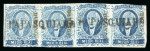 Stamp of Mexico » 1856-61 "Hidalgo" Issues 1856 Durango ½ Real Blue group