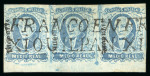 Stamp of Mexico » 1856-61 "Hidalgo" Issues 1856 Morelia ½ Real Blue group