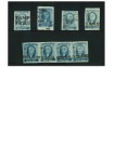 Stamp of Mexico » 1856-61 "Hidalgo" Issues 1856 Tampico ½ Real Blue group