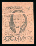 Stamp of Mexico » 1861 "Hidalgo" Second Issue 1861 Various Districts collection of natural paper folds