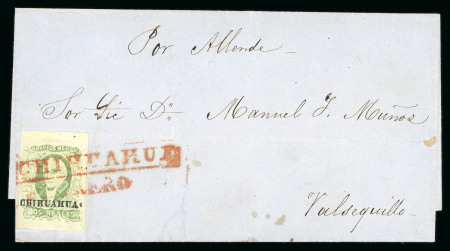 Stamp of Mexico » 1856-61 "Hidalgo" Issues 1856 Chihuahua ½ -2 Real group